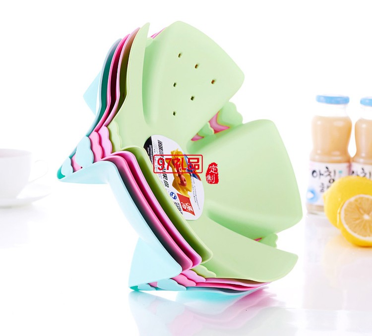 花朵型創(chuàng)意時(shí)尚愛(ài)心水果盤活動(dòng)小禮品定制