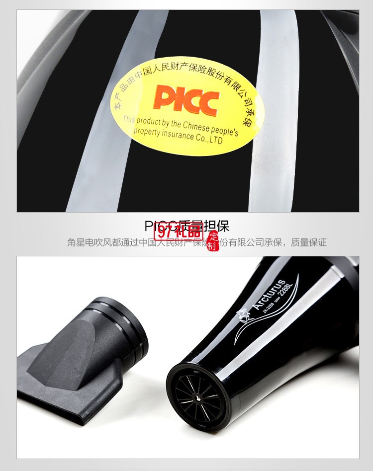 大功率2200藍(lán)光負(fù)離子家用美發(fā)護(hù)發(fā)靜音電吹風(fēng)機