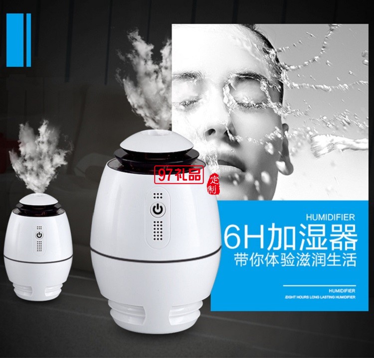 中國(guó)銀行定制 超聲波USB迷你加濕器 超靜音家用辦公室車(chē)載空氣加濕器 