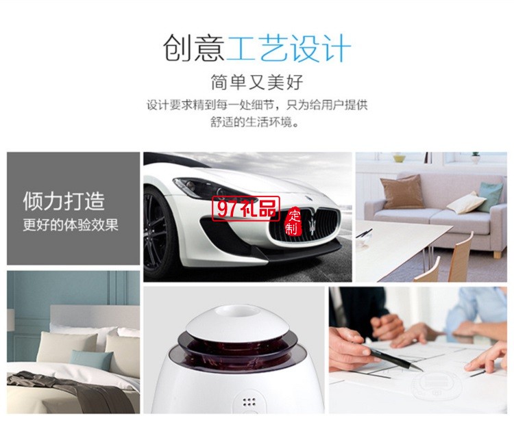 中國(guó)銀行定制 超聲波USB迷你加濕器 超靜音家用辦公室車(chē)載空氣加濕器 