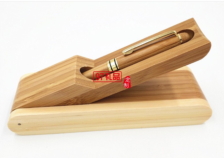 送客戶紀念竹子筆  案例