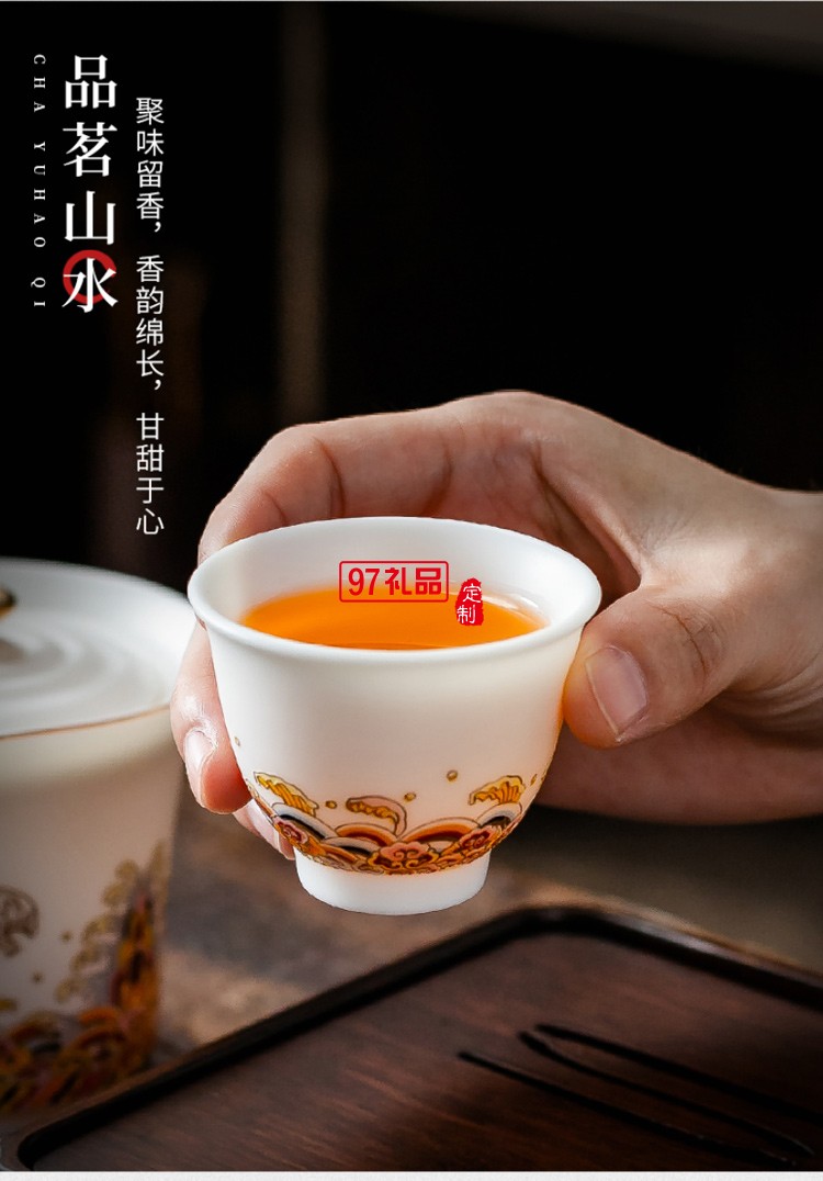 便攜式陶瓷旅行功夫茶具茶壺套裝家用辦公一壺三杯簡約日式快客杯
