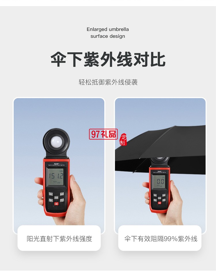 古銅拉絲三折10骨黑膠自動晴雨傘定 制折疊商務(wù)廣告禮品雨傘批發(fā)