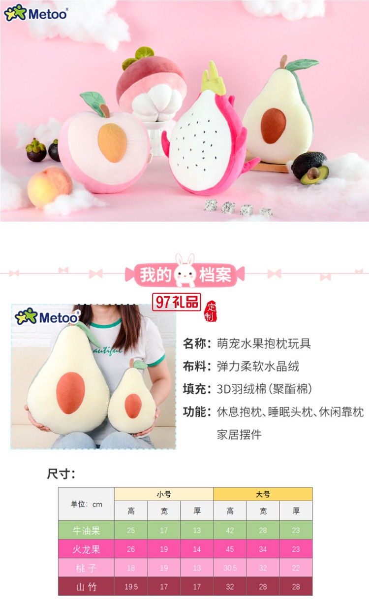 毛絨玩具公仔開(kāi)模定制水果