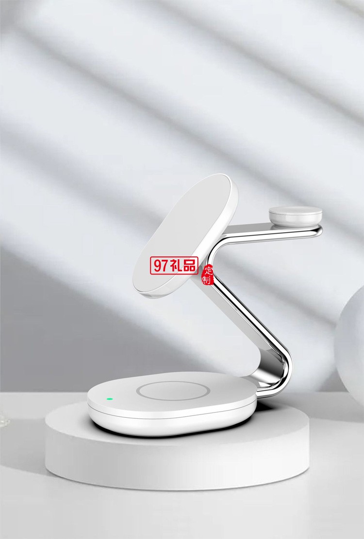 私模新款三合一磁吸立式支架無(wú)線(xiàn)充電器