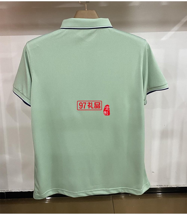 定制廣告衫polo衫200g蘭精棉翻領工作服團建服飾