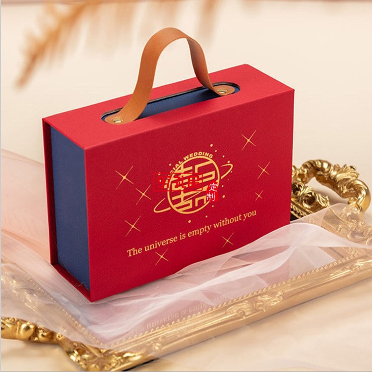 禮物盒空手提盒 復古創(chuàng)意新款禮盒 可以電子logo