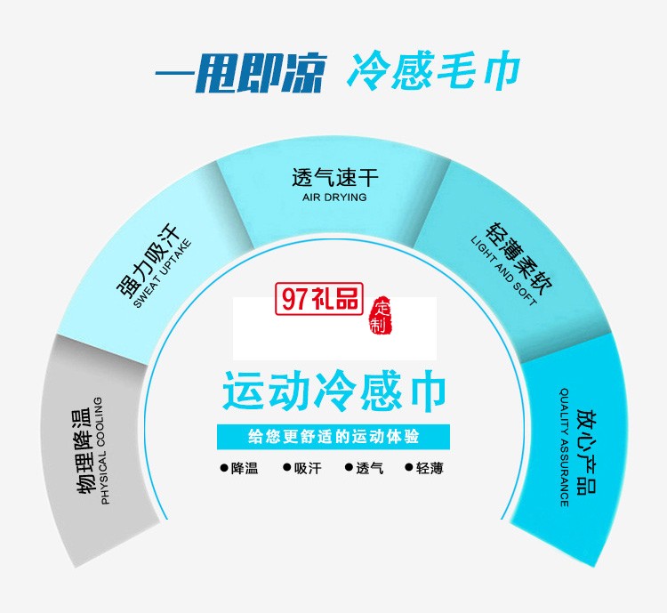 冷感巾超細(xì)纖維速干巾戶外降溫冰涼巾罐裝運(yùn)動毛巾活動小禮品定制