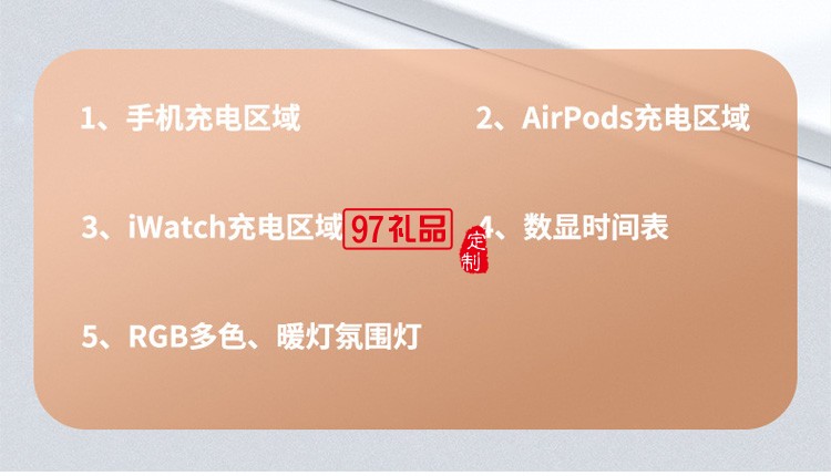 多功能無(wú)線充  三合一無(wú)線充電器適用蘋(píng)果手機(jī)30W底座