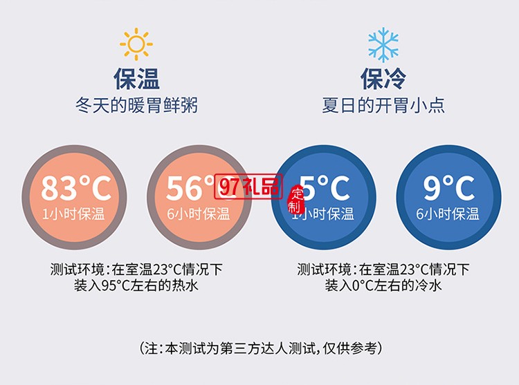 皓天不銹鋼雙層真空設計燜燒罐