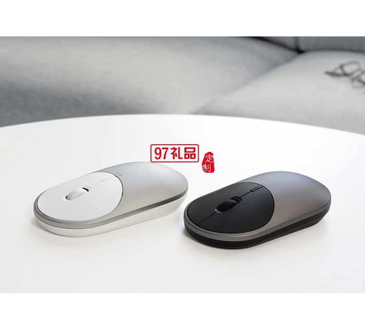 小米便攜鼠標(biāo)2代無(wú)線藍(lán)牙迷你靜音辦公筆記本電腦鼠標(biāo)定制公司廣告禮品