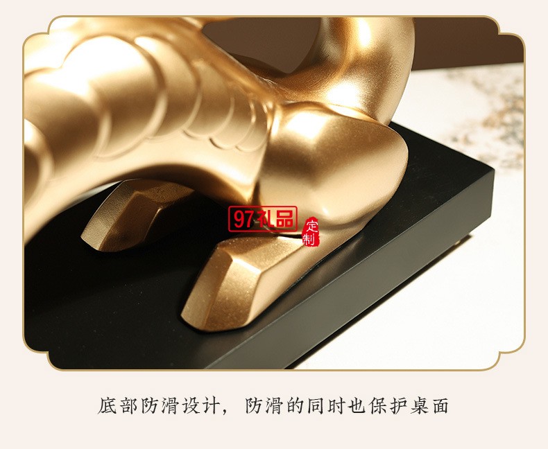 貝漢美新中式金龍擺件客廳酒柜書(shū)房辦公室裝飾品開(kāi)業(yè)招財(cái)龍年禮物