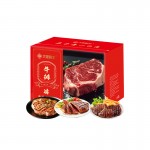 大肥鮮生牛排禮盒肉類(lèi)禮盒 鴻福900g